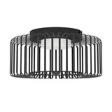 Eglo LED Deckenleuchte Ginestrone-Z Smart dimmbar 22W RGB CCT warm-/tageslichtweiss 2700-6500K Zigbee Schwarz Stahl Ø45cm 900722