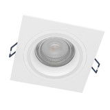 Eglo LED Spot Carosso-Z Smart dimmbar 4,7W RGB CCT warm-/tageslichtweiss 2700-6500K Zigbee Weiss Aluminium 9x9cm 900765