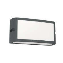 Eglo 900808 CAMARDA LED Außen-Wand-/Deckenleuchte 10,5W Anthrazit Weiss Neutralweiss IP54