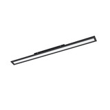 Eglo LED Deckenleuchte Salobrena 1 38W neutralweiss 4000K Schwarz Aluminium 119,5x10cm 900822