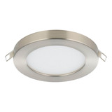 Eglo LED Einbauspot Fueva Flex 5,5W warmweiss 3000K Nickel-matt Aluminium Ø12cm 900933