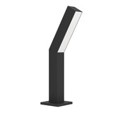 Eglo LED Sockelleuchte Ugento 2-flammig 2x 4,5W warmweiss 3000K IP44 Schwarz Aluminium Stahl 36cm 900992