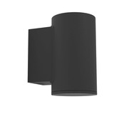 Eglo LED Außen-Wandleuchte Izzalini GU10 2,8W warmweiss 3000K IP44 Schwarz Stahl 11,5x6,5cm 900995