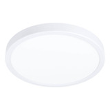 Eglo LED Aufbauleuchte Fueva 5 20,5W warmweiss 3000K Bewegungsmelder Weiss Stahl mit Sensor Ø28,5cm 901012