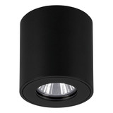 Eglo Außen-Deckenleuchte Torrecola GU10 IP44 Schwarz Klar Aluminium Glas Ø8cm 901028