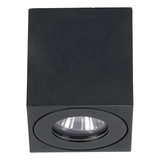 Eglo Außen-Deckenleuchte Torrecola GU10 IP44 Schwarz Klar Aluminium Glas 9,5x8cm 901029