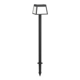 Eglo LED Solar-Erdspießleuchte Altilia 7,5W warmweiss 3000K Bewegungsmelder IP44 Schwarz 106cm 901075