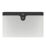 Eglo LED Solar-Wandleuchte Croara 7,3W warmweiss 3000K Bewegungsmelder IP44 Anthrazit mit Sensor 15x11cm 901081