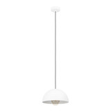 Eglo Pendelleuchte Gaetano E27 Weiss Stahl Ø30cm 901135