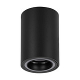 Eglo LED Aufbauleuchte Carosso-Z Smart GU10 dimmbar 4,9W RGB CCT warm-/tageslichtweiss 2700-6500K Zigbee Schwarz Aluminium Ø8cm 901168