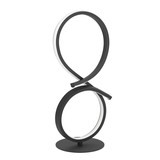 Eglo LED Tischleuchte Serpins 11,4W warmweiss 3000K Schwarz Aluminium Stahl 40,5x20,5cm 901269