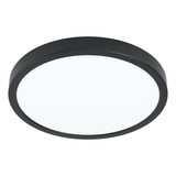 Eglo LED Aufbauleuchte Fueva 6 14,2W CCT warm-/neutral-/tageslichtweiss 2700/4000/6500K Schwarz Ø28cm 901299
