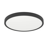 Eglo LED Aufbauleuchte Fueva 6 17W CCT warm-/neutral-/tageslichtweiss 2700/4000/6500K Schwarz Ø39cm 901301