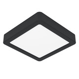 Eglo LED Aufbauleuchte Fueva 6 7W CCT warm-/neutral-/tageslichtweiss 2700/4000/6500K Schwarz 15x15cm 901302