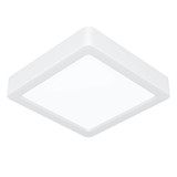 Eglo LED Aufbauleuchte Fueva 6 7W CCT warm-/neutral-/tageslichtweiss 2700/4000/6500K Weiss 15x15cm 901311