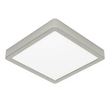 Eglo LED Aufbauleuchte Fueva 6 10,5W CCT warm-/neutral-/tageslichtweiss 2700/4000/6500K Nickel-matt Stahl 22x22cm 901321