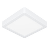 Eglo LED Aufbauleuchte Fueva 6 7W CCT warm-/neutral-/tageslichtweiss 2700/4000/6500K IP44 Weiss 15x15cm 901335
