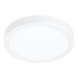 Eglo LED Aufbauleuchte Fueva 6-Z Smart dimmbar 11,2W RGB CCT warm-/tageslichtweiss 2700-6500K Zigbee IP44 Weiss Ø21cm 901376