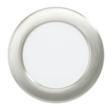 Eglo LED Einbauleuchte Fueva 6 6,3W CCT warm-/neutral-/tageslichtweiss 2700/4000/6500K Nickel-matt Ø12cm 901405