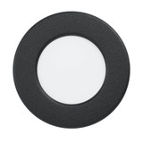 Eglo LED Einbauleuchte Fueva 6 3,7W CCT warm-/neutral-/tageslichtweiss 2700/4000/6500K IP44 Schwarz Ø9cm 901412