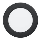 Eglo LED Einbauleuchte Fueva 6 6,3W CCT warm-/neutral-/tageslichtweiss 2700/4000/6500K IP44 Schwarz Ø12cm 901413