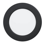 Eglo LED Einbauleuchte Fueva 6-Z Smart dimmbar 5W RGB CCT warm-/tageslichtweiss 2700-6500K Zigbee IP44 Schwarz Ø12cm 901426