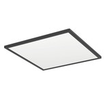 Eglo LED Deckenleuchte Rovito 17W CCT warm-/neutral-/tageslichtweiss 2700/4000/6500K IP44 Schwarz 50x50cm 901444