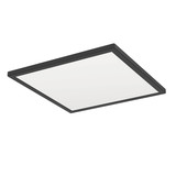 Eglo LED Deckenleuchte Rovito-R dimmbar 17,6W CCT warm-/tageslichtweiss 2700-6500K IP44 Schwarz 39x39cm 901456