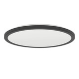 Eglo LED Deckenleuchte Rovito-Z Smart dimmbar 18,5W RGB CCT warm-/tageslichtweiss 2700-6500K Zigbee IP44 Schwarz Ø39cm 901464