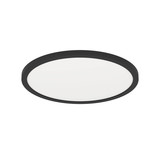 Eglo LED Deckenleuchte Minerario 16,4W warmweiss 3000K IP54 Schwarz Ø30cm 901572