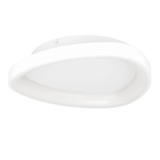 Eglo LED Deckenleuchte Loretello dimmbar 12W CCT warm-/tageslichtweiss 2700-6500K Weiss Stahl Ø35cm 901583
