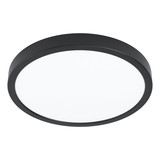 Eglo LED Aufbauleuchte Fueva 6-Z Smart dimmbar 17,5W RGB CCT warm-/tageslichtweiss 2700-6500K Zigbee IP44 Schwarz Ø39cm 901725