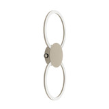 Eglo LED Wand-/Deckenleuchte Venticello 1 20,91W warmweiss 3000K Sandfarben Aluminium 66x30cm 902127