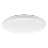 Eglo LED Deckenleuchte Frania-Z Smart dimmbar 20W RGB CCT warm-/tageslichtweiss 2700-6500K Zigbee Weiss Stahl Ø43cm 902194