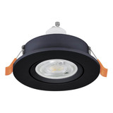 Eglo LED Einbauspot Barranco GU10 4,5W neutralweiss 4000K Schwarz Ø9cm 902256