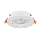 Eglo LED Einbauspot Barranco 4,8W CCT warm-/neutral-/tageslichtweiss 2700/4000/6500K Weiss Ø9cm 902261