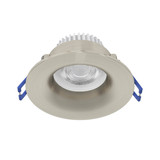 Eglo LED Einbauspot Salabate 5W CCT warm-/neutral-/tageslichtweiss 2700/4000/6500K IP65 Nickel-matt Aluminium Ø9cm 902275