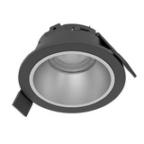 Eglo LED Einbauspot Yebra dimmbar 4,8W CCT warm-/neutral-/tageslichtweiss 2700/4000/6500K IP44 Schwarz Ø9cm 902296