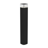 Eglo Wegeleuchte Castelnuovo GU10 IP65 Schwarz-struktur Klar Aluminium 50cm 902409