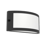 Eglo Außen-Wandleuchte Poggiarello E14 IP54 Schwarz 22x8cm 902424