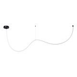 Eglo LED Lichtschlauch Glow NW 24W neutralweiss 4000K Schwarz-struktur Aluminium 3m 902543