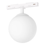 Eglo Schienenspot Easyt Sphere Spot G9 Weiss matt Glas opal-matt Ø10cm 902627