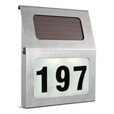 Eglo LED Solarleuchte Orimini 2-flammig 2x 0,06W IP44 Edelstahl 30x20cm 90497