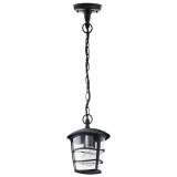Eglo 93406 ALORIA E27 Außen-Hängeleuchte 170x170mm Schwarz IP44 9002759934064