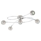 Eglo 94251 Locanda LED Deckenleuchte 5x3W Stahl nickel-matt chrom