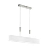 Eglo 95333 Romao 1 LED Pendelleuchte 6x4W Chrom weiss