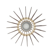 Eglo 95597 STELLATO 1 E27 Deckenleuchte Ø400mm Ahorn Weiss