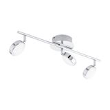 Eglo 95631 Salto LED Spot 3x5,4W Stahl Chrom