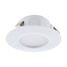 Eglo 95811 Pineda LED Einbauleuchte 1x6W Ø7,8cm Weiss