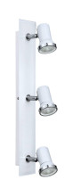 Eglo 95994 TAMARA 1 LED Spot 3x3W 460x70mm Weiss Chrom IP44